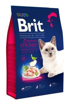 Brit Premium Cat by Nature Sterilised Chicken 8kg