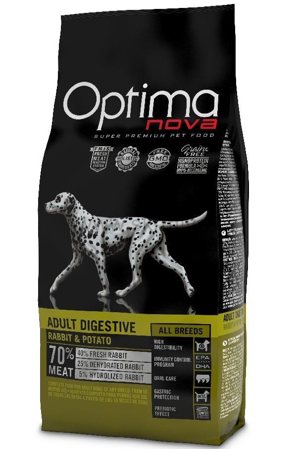 Optima Nova Dog Adult Digestive Grain Free 12kg