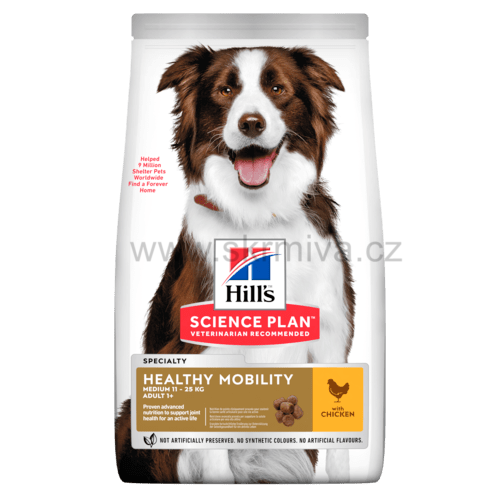 Hill's Canine Dry SP H.Mobility Adult Medium Chicken14kg