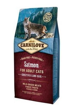 Carnilove Cat Salmon for Adult Sensitiv & LH 2kg