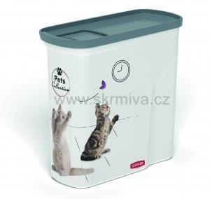 Curver kontejner na suché krmivo kočka 2l